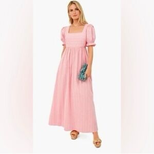 Hyacinth House- Elegant Pink Maxi Dress